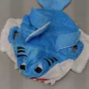 NACOCO Dog Shark Costume Cute Pet Clothes Halloween Holiday Coat Hoodie for Cats and Dogs (Blue, S)