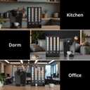 LifeMoreasy K Cup Holder Creative Coffee Pods Storage Stand Vending-Style K Pod Dispenser K Cup Organizer for 28 Pods