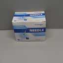 100 Pack Disposable 3ml/cc Lab Syringes with 23Ga 1 Inch Needle Luer Lock, Individually Sealed Packed
