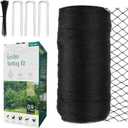Bird Netting for Garden, Fetanten 13 x 40 FT Netting for Garden Protection Vegetables Fruit Trees Blueberry from Birds Deer Poultry, Heavy Duty Woven Mesh Net Animal Fencing with Ties and Staples