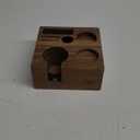 KNODOS 54mm Espresso Tamping Station V3 Walnut Portafilter Holder Espresso Organizer for Breville Machines with Tamper Holder, Distributor Slot, and Multi Accessory Storage