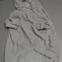 Pet Passion Cooper II Organic Cotton Velour Dog Hoodie Pet Coat for  Dogs, Light Heather Gray, Large