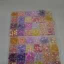 XSEINO About 1200PCS 8mm Glass Beads Bracelet Making Kit48 Assorted Yellow and Green Series Colorful Crystal Beads for Making and DIY Crafts