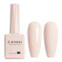 CANNI Nude Pink Gel Nail Polish, 1Pcs Pink Nude Gel Polish Light Color Soak Off U V Nail Manicure Salon DIY at Home