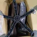 Thomasville Danvers Big & Tall Office Chair, Ergonomic High-Back and Contoured Lumbar Support, Supportive Comfort Craft Seat Cushion Technology, Breathable Vegan Leather with Padded Armrests, Dark Brown