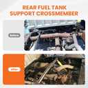 Rear Fuel Tank Support Crossmember Fit for 2007-2014 Chevrolet Chevy Silverado 1500 & GMC Sierra 1500