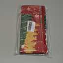 Christmas Tree Table Runners Xmas Table Runners Snowflakes Winter Seasonl Holiday Kitchen Dining Table Decor Runner for Home Party Decoration 13x72 inch (Black)