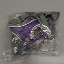 Dog Harness with Leash Set, Adjustable Step in Collars Harness with Breathable Padded Vest for Medium Dogs Training and Running (M, Purple)