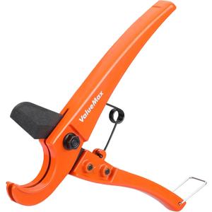 ValueMax PEX Cutter with Sharp Blade, Hose Cutter with 1/8"-1" Cutting Capacity, Tubing Cutter for PEX, PPR, PE, PP and Rubber Hoses, Suitable for Home and Plumbing Repairs