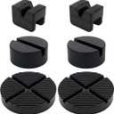 Jack Stand Pads Set, Universal Jack Pad Adapter for Pinch Weld and Frame Rail Protection, Floor Jack Rubber Pad
