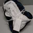 Electric Blanket Heated Throw, Soft Flannel 50"x60" Heating Blanket with 8 Hours Auto Off 10 Fast Heating Levels Machine Washable Sherpa Heated Blanket with Overheating Protection