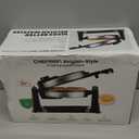 Chefman Rotating Belgian Waffle Maker, 180 Flip Iron w/ Non-Stick Plates, Adjustable Timer, Locking Lid, & Drip Plate, Space Saving Storage, Mess-Free Breakfast, Stainless Steel/Black