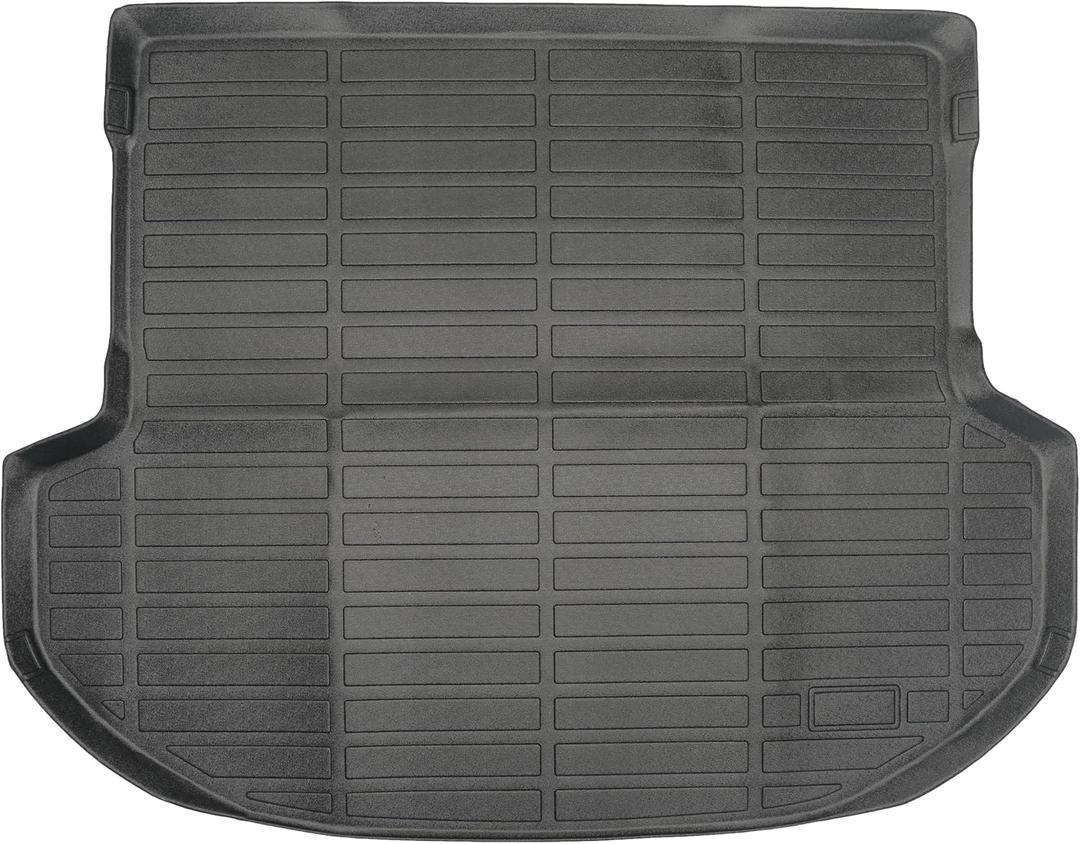 Yakitoko 3D TPE Car Trunk Cargo Liner Mat for Hyundai Santa Fe 2021-2023 Custom Fit All-Weather Waterproof Floor Protection, Heavy Duty & Odorless