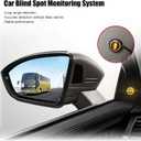 Blind Spot Monitoring Sensor, Car Blind Spot Monitoring System BSD Distance Assistant Lane Changing Warning Reversing Driving Assistance Sensor High Sensitivity
