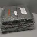 DIMJ Closet Organizers and Storage - Foldable Storage Bins with Drawers Pull-Out Stackable Storage Drawers with Clear Window,Fabric Clothes Organizers and Storage Drawers for Closet, 6-Pack, Grey