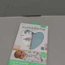 SwaddleMe by Ingenuity Original Swaddle, 100% Cotton, Improves Sleep & Calms Startle Reflex, 0-3 Months, 1.0 TOG, 2-Pack, Baby Swaddle Blanket - Tropical Dino