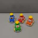 Press and Go Car Toys for Toddlers 1-3, 4 Pack Animal Baby Car Toys for 1 2 Year Old Boy, Push Go Friction Vehicle Toys for Infants 6-9-12-18 Months, One First Birthday Gifts for Boys Girls