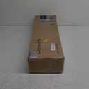 Over The Toilet Storage with 2 Baskets, 4-Tier Bamboo Organizer Rack with Paper Holder & 4 Hooks & Waterproof Feet Pad,Freestanding Shelf for Bathroom(White)