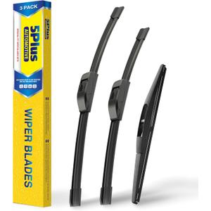 Windshield Wipers Replacement For 2016-2022 Honda HRV HR-V Windshield Wipers, Original Equipment Automotive Replacement Windshield Wiper Blades 26"+18"+10"(3 Wipers)