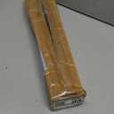 Shower Curtain Rod Adjustable 43-78 inch, 1"Diameter Spring Tension Curtain Rod No Drill, Anti-Rust Non-Slip Shower Rod, Black Shower Curtain Rod for Bathroom Tension