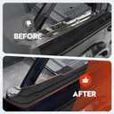 Cargo Shelf Side Covers, Compatible with Ford Bronco 4-Door Soft Top 2024 2023 2022 2021, Cargo Bed Side Covers Exterior Accessories Fits Bronco Trunk Shelf Side Protector