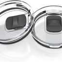 30/32 oz Tumbler Lid Replacement Lids for YETI Tumbler, 14/35 oz Mug, 2 Pack Travel Spill Proof Cup Lids Covers with Magnetic Slider Switch, BPA Free