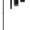 YEAHOME Garden Flag Holder Stand, Premium Yard Flag Holder Weather-Proof Metal Powder-Coated Flagpole with Clip and Stopper for Christmas Garden Flag, Outdoor Garden Decor Decoration