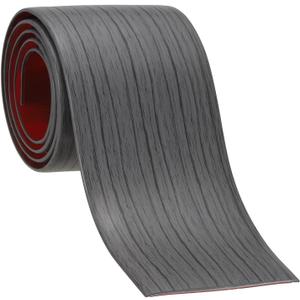 PATIKIL Self Adhesive Floor Transition Strip 10 ft x 3" Vinyl Flat Divider Flooring for Joining Floor Gaps Carpet Transition Floor Tiles, Dark Gray Pattern