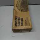 WOPITUES Floating Shelves with Wire Storage Basket, Bathroom Shelves Over Toilet with Protective Metal Guardrail, Wood Wall Shelves for Bathroom Organizers and Storage, Toilet Paper- Gray (15.7 inch, Modern Grey)