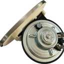 CLINK 316 Stainless Steel 12V Hidden Flush Mount 5190512 Marine Boat Horn With two types of 316 stainless steel mounting screws Two Hole Installation Spacing of 114.3 mm