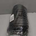 1 Inch x 50 ft Foam Backer Rod for Gaps Joints Concrete Crack Filler Caulk Saver Bulk Foam Backing Rod Concrete Filler Rope for Weather Stripping Door Seal(Black)