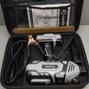 Saker Portable Welding Machine, 110V Arc Stick Welder with IGBT Inverter 5 Variable Current Settings, Fits for 3/32" Wire Rods, Gift for Men (Grey) - Electrodes Not Included