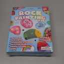 Dan&Darci Rock Painting Kit for Kids - Arts and Crafts for Girls & Boys Ages 6-12 - Craft Kits Art Set - Supplies for Rocks Paint - Best Tween Gift Ideas for Kid Activities Age 6 7 8 9 10 11 (Multi-color)