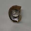 PATIKIL 2.5" Duct Connector Flange, Straight Pipe Exhaust Flange Stainless Steel Pipe Hose Duct Collar for Heating Cooling Ventilation HVAC System