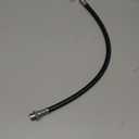 4LIFETIMELINES 3/16" x 18" Rubber Brake Hose  3/8-24 Male to Female Swivel Fitting | DOT Approved, SAE J1401 Compliant | Universal Trailer & Vehicle Brake Line Replacement