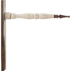 Decorative Hanging Sign 18 Inch Rustic Barn Board Arrow Holder