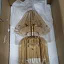 Small Battery Operated Lamp with Timer, Tiny Cordless Glass Table Lamp for Home Decor, Kitchen, Bathroom, Birthday Gift for Women, Jelly Amber