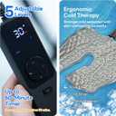 KONGZEE Ice Machine for Knee After Surgery, Cold Therapy Machine Portable Cooling Universal Cold Packs System for Pain Relief/Knee/Shoulder