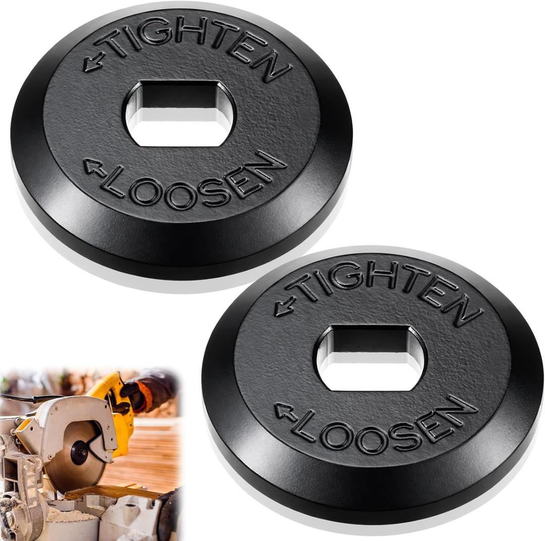 2pcs Miter Saw Blade Clamp Washer Replacement Miter Saw Parts Compatible with 151962-01, 703 and 718 Models