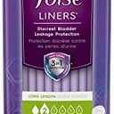 Poise Fresh Protection Female Incontinent Pad Long Length 8.5" L 19308, Light, 192 Ct