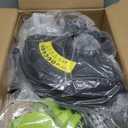 JAGROM Electric String Trimmer Cordless with 2x2.0Ah Battery, 20V Battery Powered 12-inch Lawn Mover & Edger Lawn Tool with Charger, Powered Grass Trimmer with 8pcs Spool Line for Yard, Garden, Green