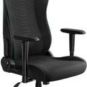 Razer Iskur V2 X Ergonomic Gaming Chair: Built-in Lumbar Support - Widened Seat Base - High Density Foam Cushions - Adjustable 152 Degree Recline - 2D Armrests - Plush Fabric Finish - Black