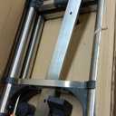 Telescoping Ladder 12.5 FT A Frame, Extension Multi-Purpose with Balance Bar Heavy Duty 330 lbs Max Capacity for Home and Outdoor Work, Silver