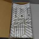 Deyimmei Mahjong Mat for Table - Non-Slip Mahjong Table Cover with Storage Pockets, Perfect Mahjong Accessories & Gifts for Women, Men, and Mahjong Enthusiasts (Golden Herringbone)