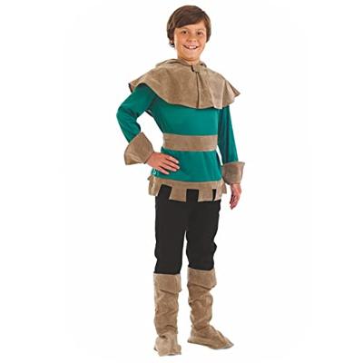 fun shack Kids Robin Hood Costume, Boys Archer Outfit, Robinhood Dress Up, Kids Archer Dress, Adventure Costume, Size XL