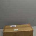 Lavezee 15.7 Inch Floating Shelves for Wall Set of 3, Rustic Picture Ledge Wall Mounted Shelf for Living Room, Bedroom, Kitchen, Bathroom, Distressed White