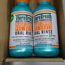 TheraBreath Plaque Control Pre-Brush Oral Rinse, Refreshing Mint Flavor, Antigingivitis and Antiplaque Rinse, Dentist Formulated, Alcohol Free, 16 Fl Oz (Pack of 2)
