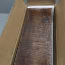 Fixwal Wood Floating Shelves, Wall Shelves Set of 4, Shelves for Wall Decor, with Invisible Brackets for Bathroom, Living Room,Bedroom and Kitchen(Rustic Brown) | Wall Shelves, for Bathroom, Living Room, Bedroom, Kitchen