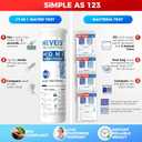 21-in-1 Home Drinking Water Testing Kit - 120 Strips + 4 Bacteria Tests - Tap and Well Water Test Kit, Easy to Test and Read for Hardness, Lead, Iron, Fluoride, pH, Copper, Bacteria and More