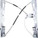 A-Premium Power Electric Window Regulator Without Motor Compatible with Ford F-150 2009-2010 Pickup Front Right Passenger Side